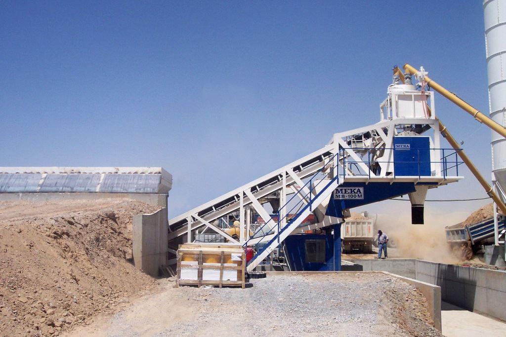 Betonmischanlage Mobil