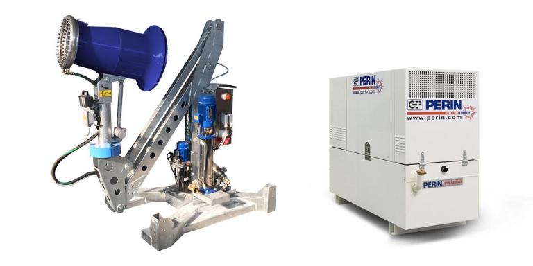 staubbindekanone staubbindekanone 50m Reichweite